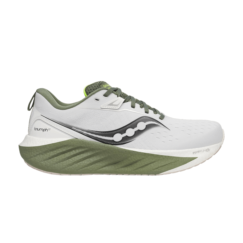 Кроссовки Saucony Triumph 22 'White Olivine'