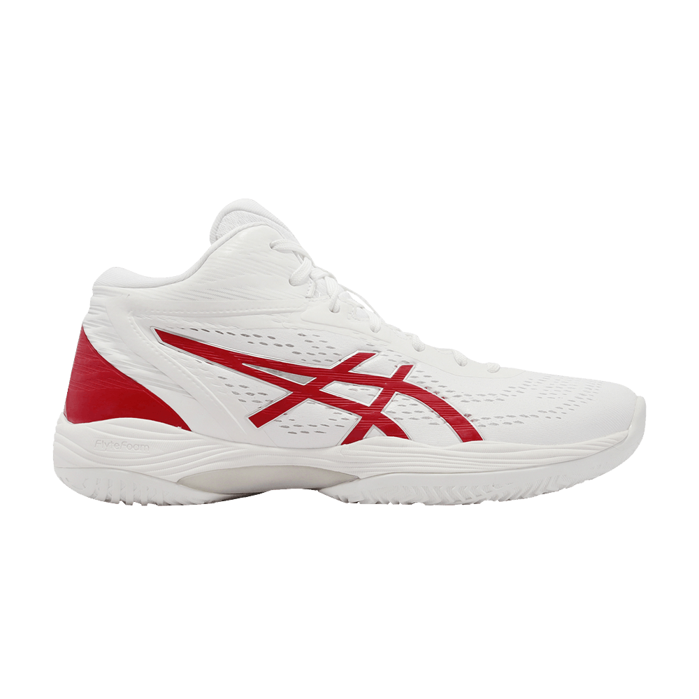 Кроссовки ASICS Gelhoop V14 'White Classic Red'