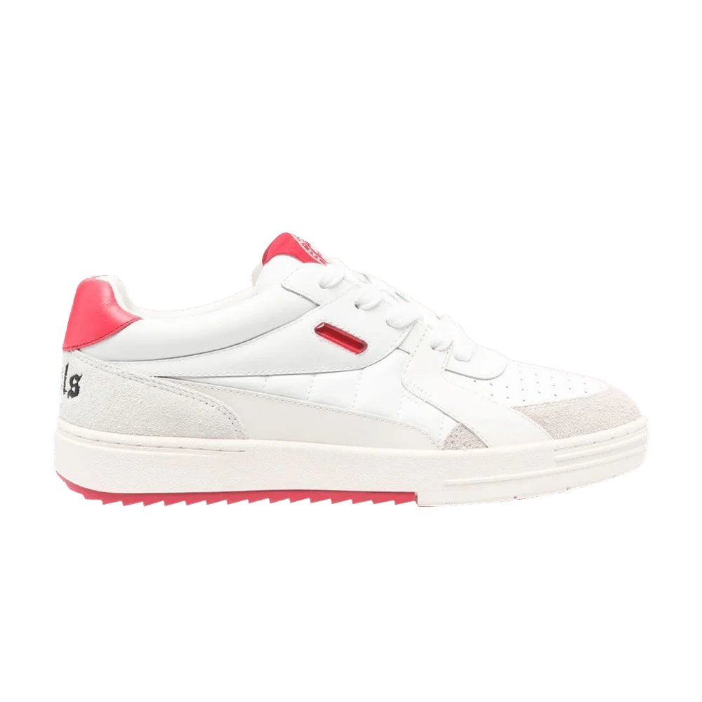 Krossovki-Palm-Angels-Palm-University-Low-White-Red