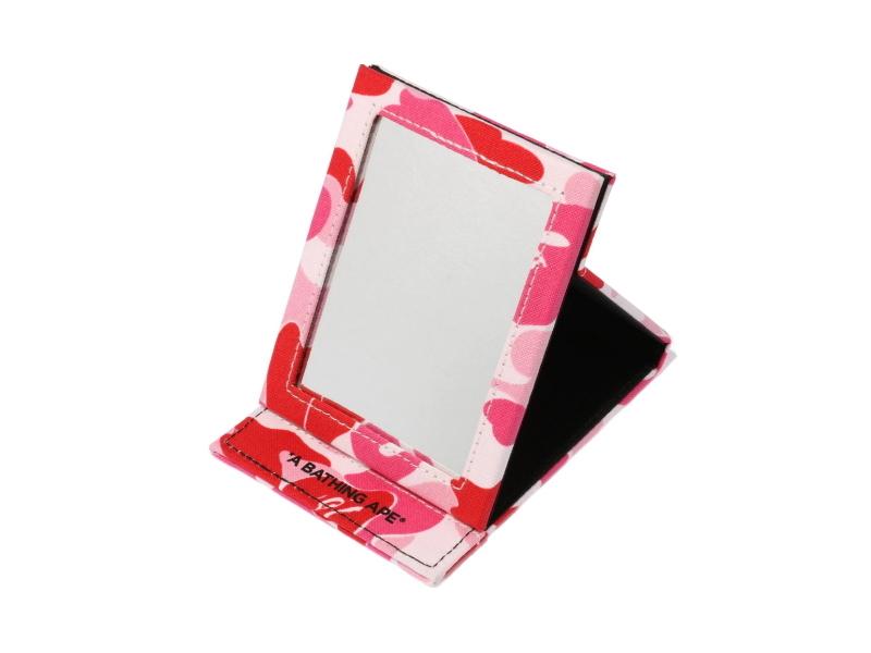 Зеркало BAPE ABC Camo Compact Mirror Pink