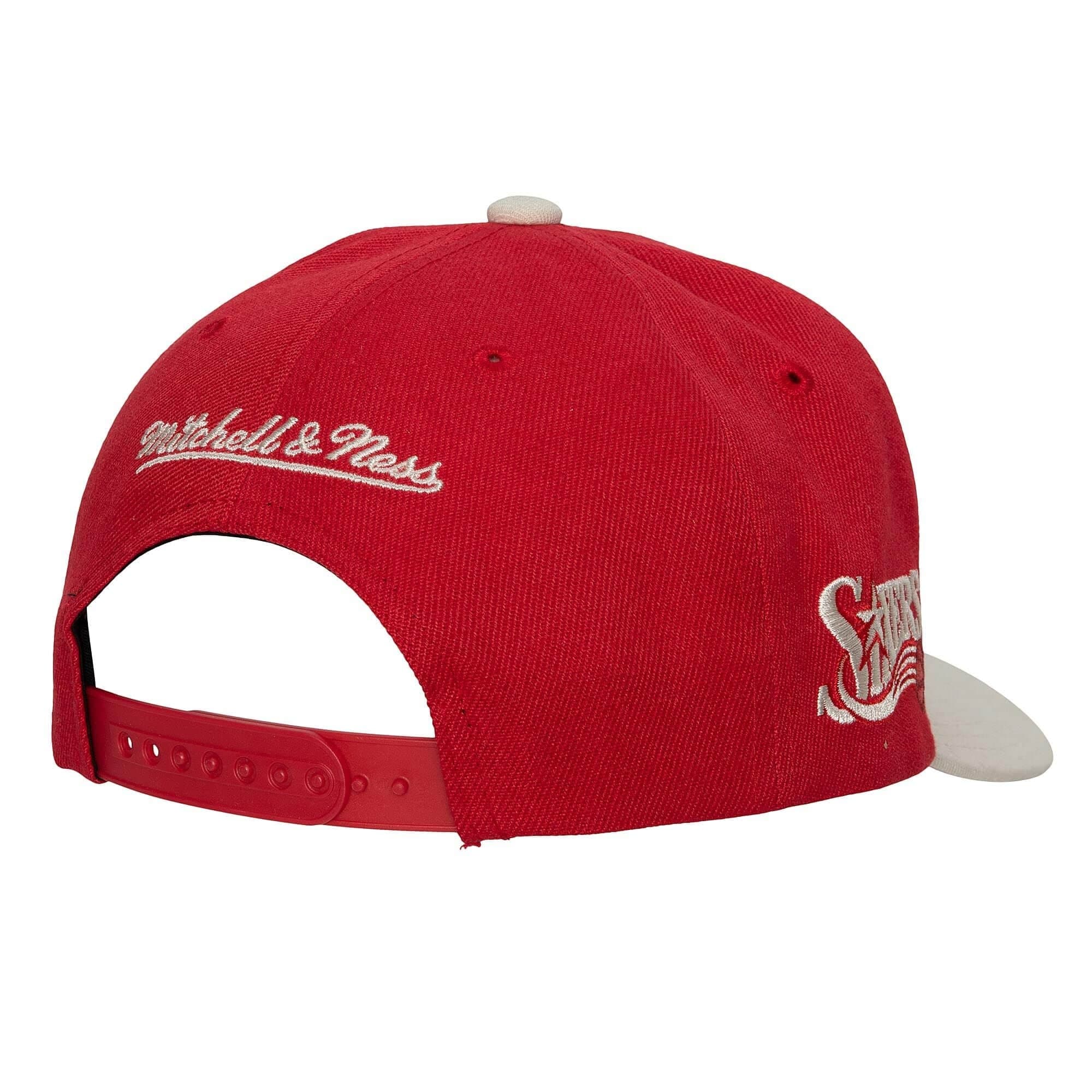 Бейсболка Mitchell & Ness Off Team Snapback HWC Philadelphia 76ers