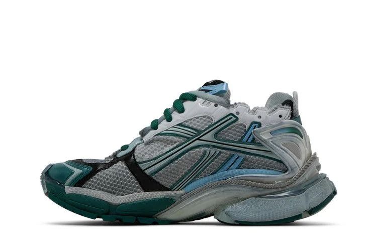 Кроссовки Balenciaga Runner Sneaker 'White Green Blue'