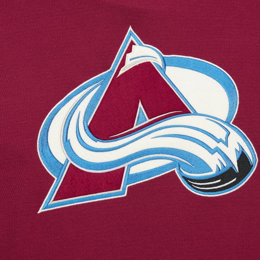 Худи Mitchell & Ness Red Colorado Avalanche Thermal Lightweight Pullover Hoodie
