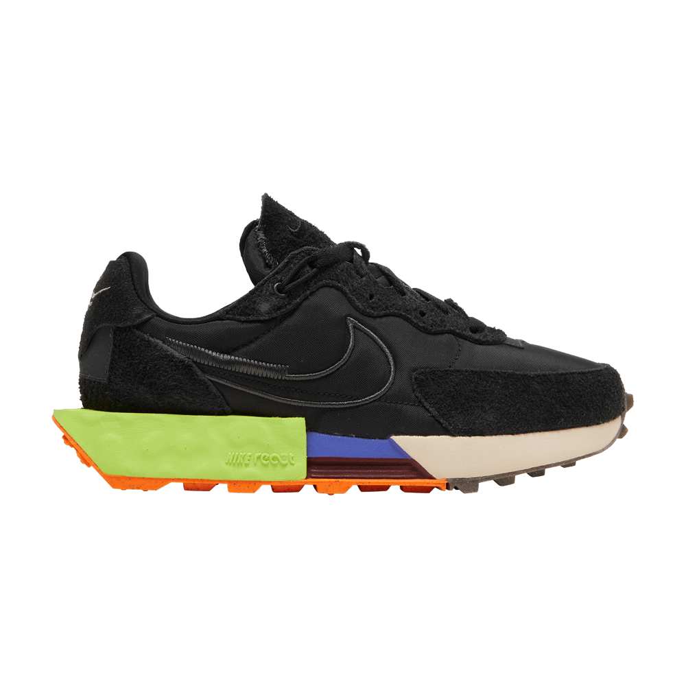 Кроссовки Nike Wmns Fontanka Waffle 'Black Volt'