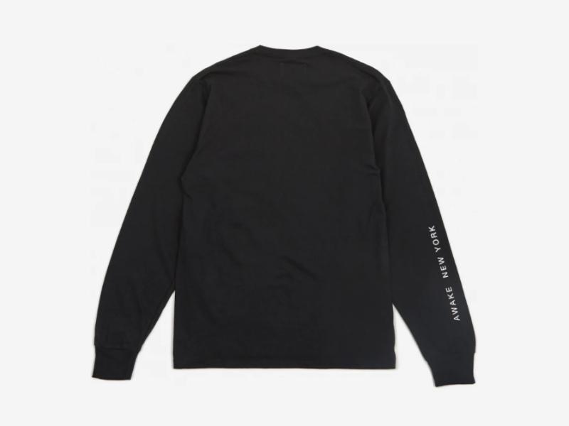 Футболка Awake Mother Mary L/S Tee Black