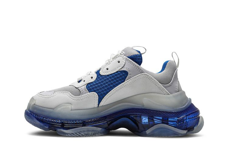 Кроссовки Balenciaga Wmns Triple S 'Clear Sole - White Blue'