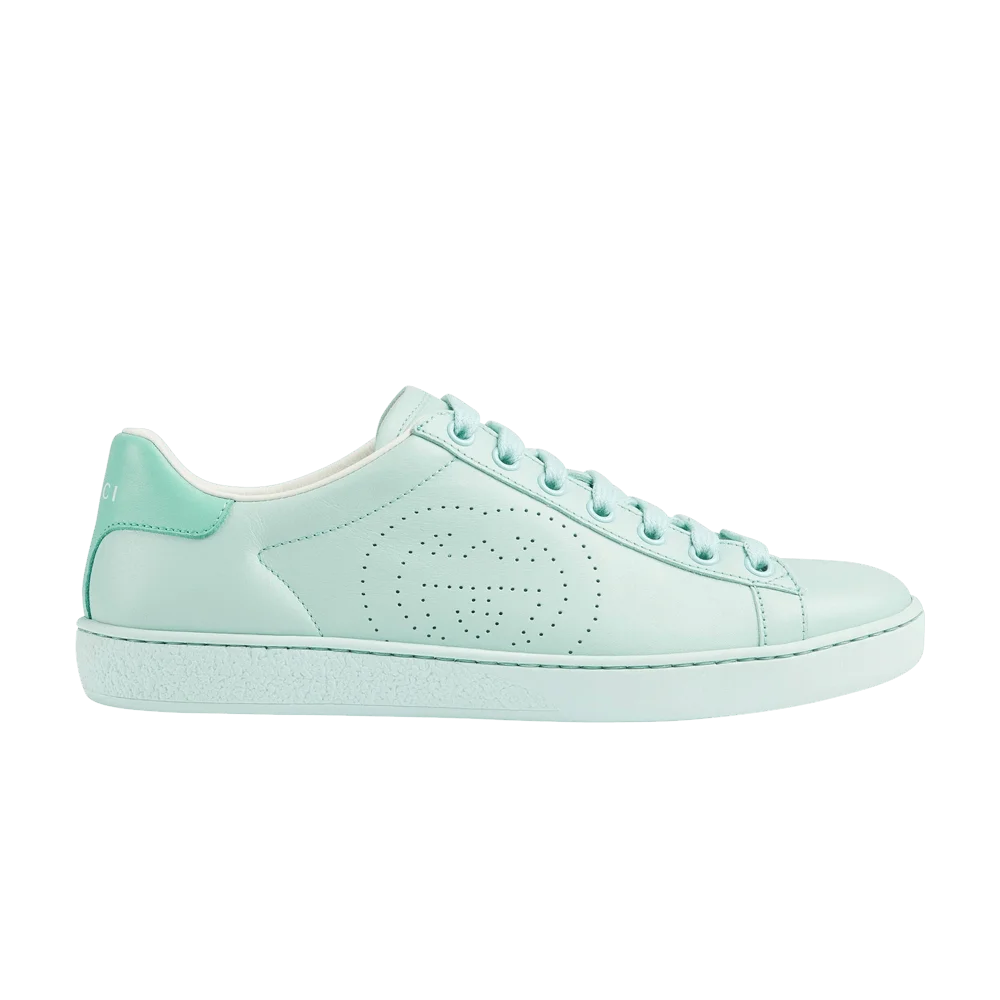 Кроссовки Gucci Wmns Ace 'Interlocking G - Water Green'