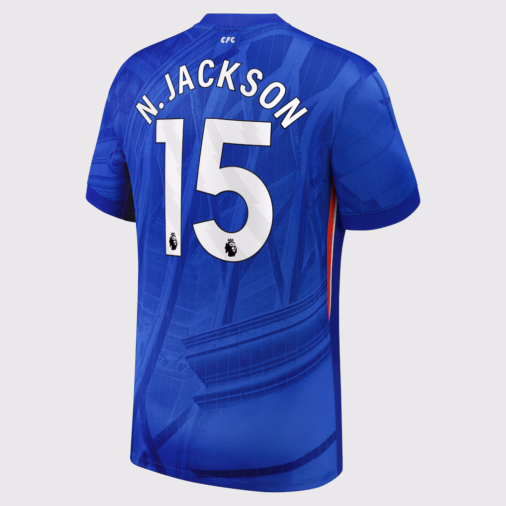 Детское футбольное джерси Chelsea Nike Dri-FIT ADV Home Match Shirt 2025-26 - N.Jackson 15
