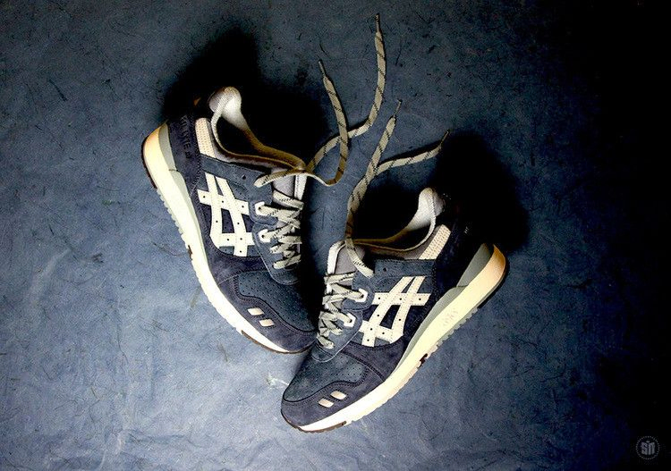 Кроссовки ASICS J Crew x Gel Lyte 3 'Blue Ribbon'