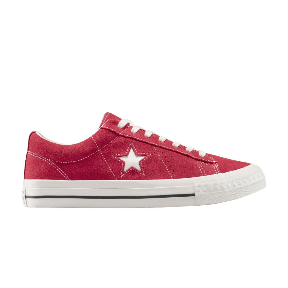 Krossovki-Converse-One-Star-95-Low-Red-Vintage-White