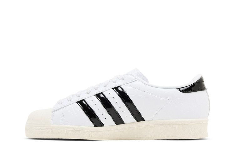 Кроссовки BAPE x adidas Superstar Vintage 'White Black'