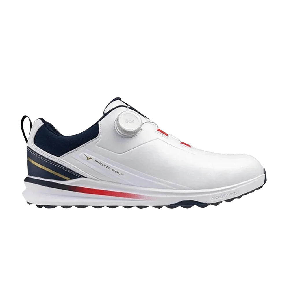 Кроссовки Mizuno Nexlite Enerzy 2 Boa Wide 'White Navy'