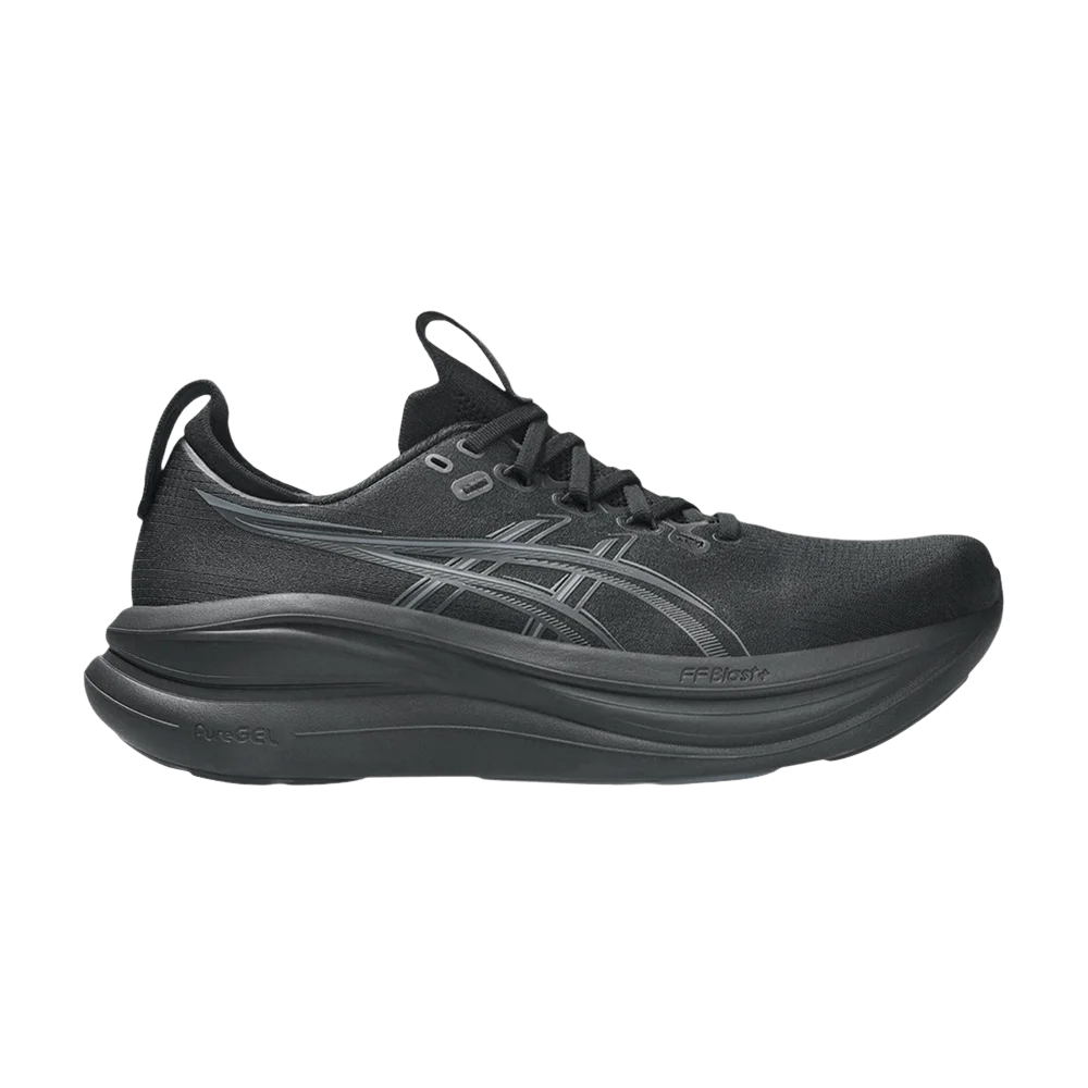 Кроссовки ASICS GEL-Nimbus 28 4E Extra Wide 'Black Graphite Grey'
