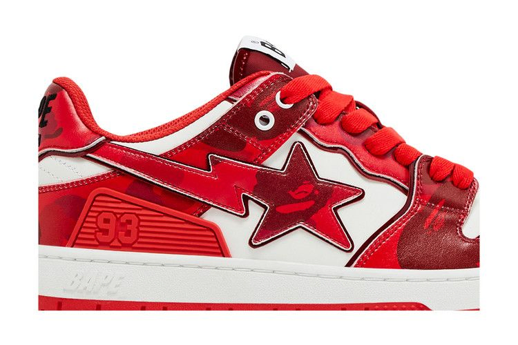 Кроссовки BAPE Sk8 Sta #1 M2 'Red'