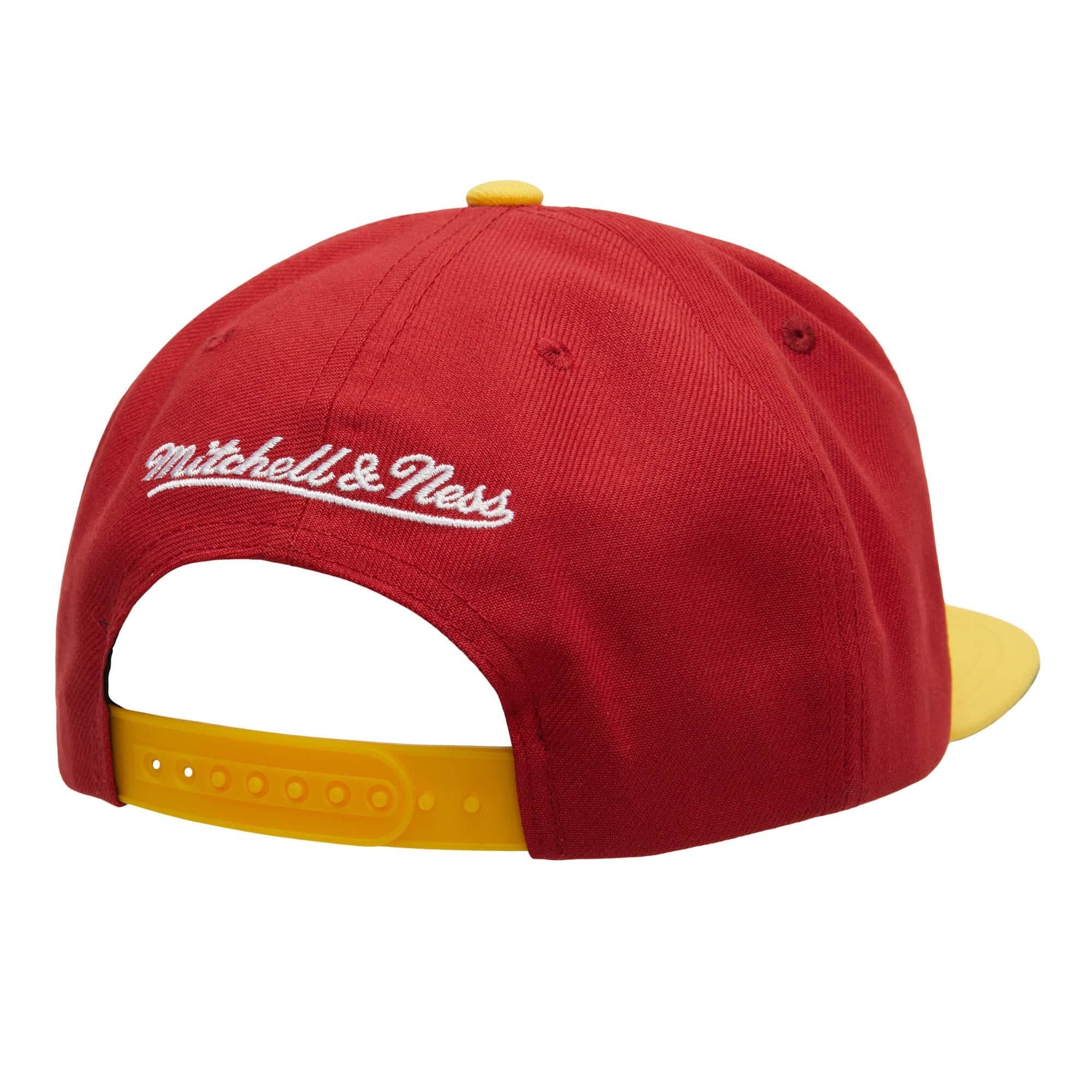 Бейсболка Mitchell & Ness Logo Bill Snapback HWC Houston Rockets Hat