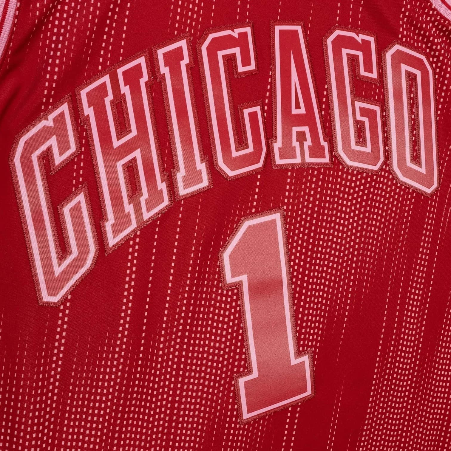 Баскетбольная джерси 2008-09 Chicago Bulls Derrick Rose #1 NBA Swingman Monochrome Jersey
