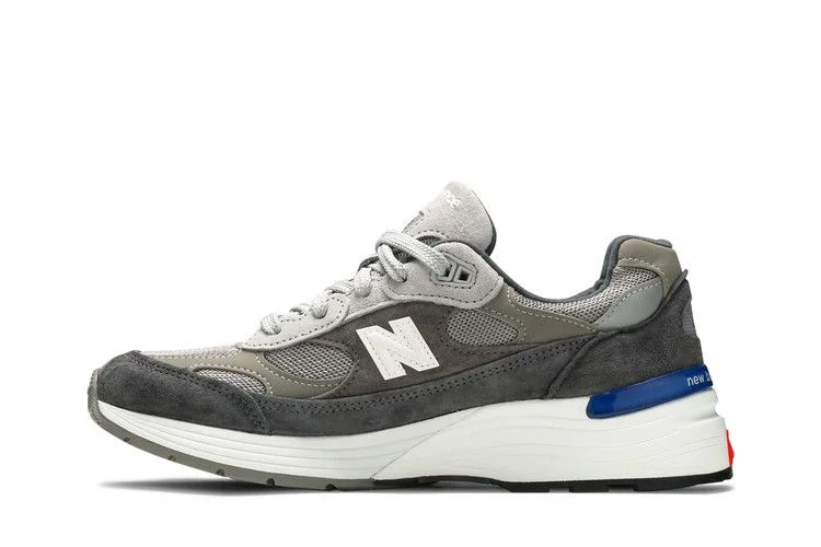 Кроссовки New Balance 992 Made in USA 'Grey Blue Red'