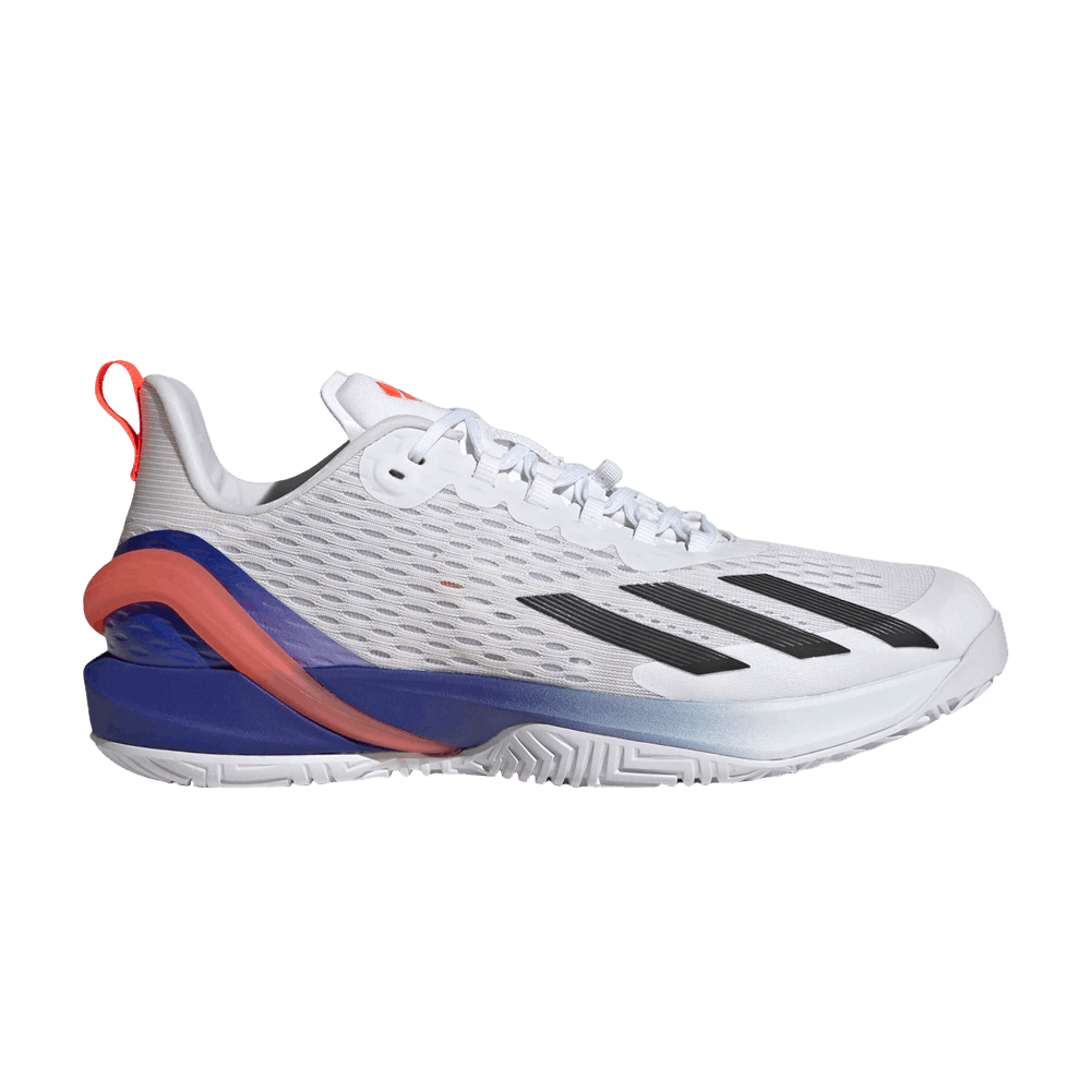 Кроссовки Adidas Adizero Cybersonic 'White Blue Solar Red'