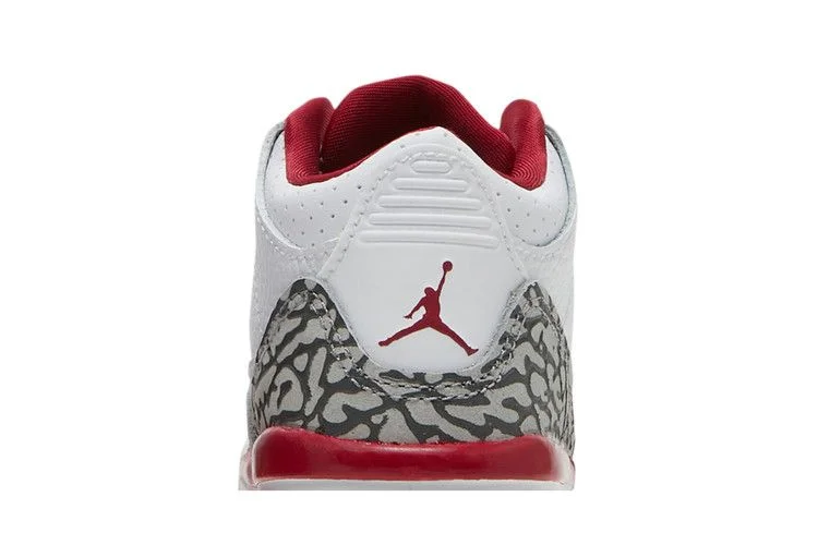 Кроссовки Air Jordan 3 Retro TD 'Cardinal Red'