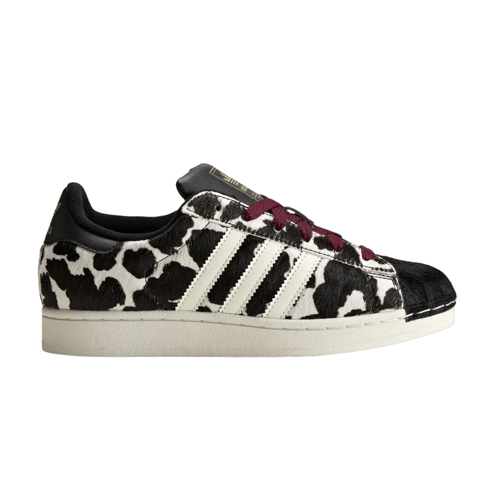 Кроссовки adidas Superstar 'Cow Print Black'