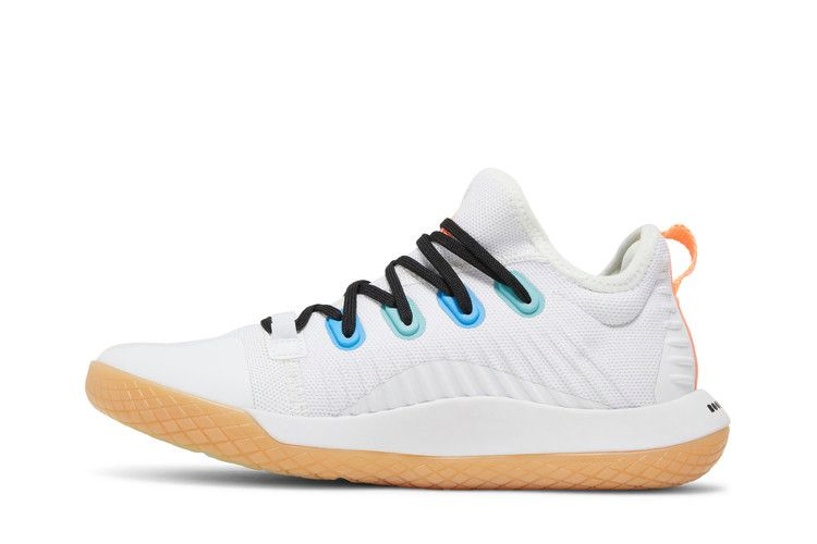 Кроссовки Adidas Wmns Stabil Next Gen Primeblue Wide 'White Beam Orange Gum'