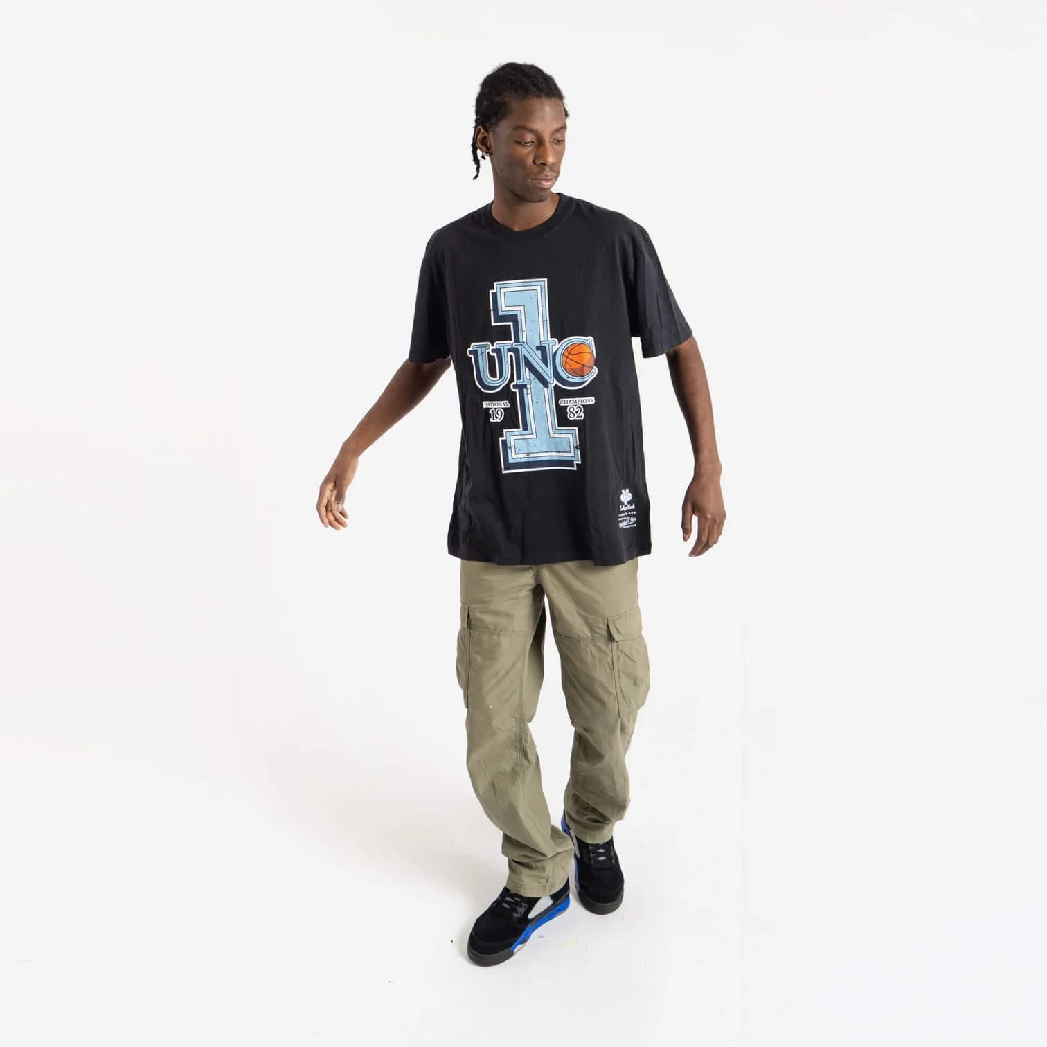 Футболка Mitchell & Ness University Of North Carolina Tar Heels Vintage One Team NCAA T-Shirt