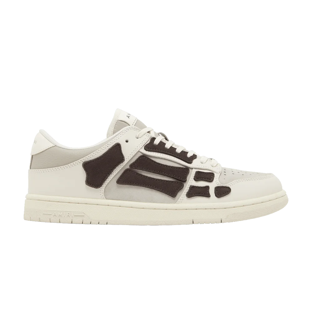 Кроссовки Amiri Skel Top Low 'White Brown'