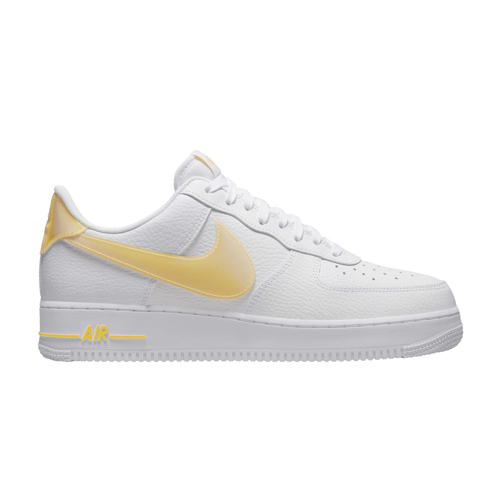 Кроссовки Nike Air Force 1 '07 'Jumbo Swoosh - White Vivid Sulfur'