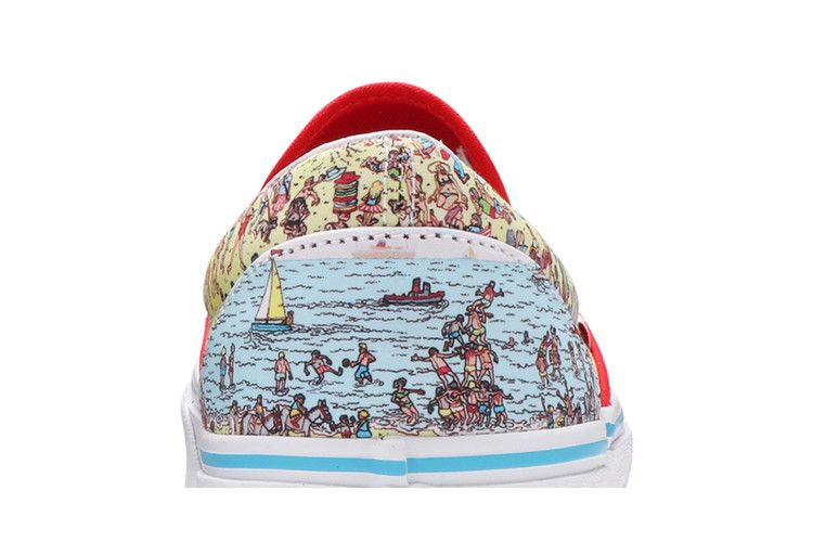 Кроссовки Vans Where's Waldo? x Classic Slip-On 'Find Steve'