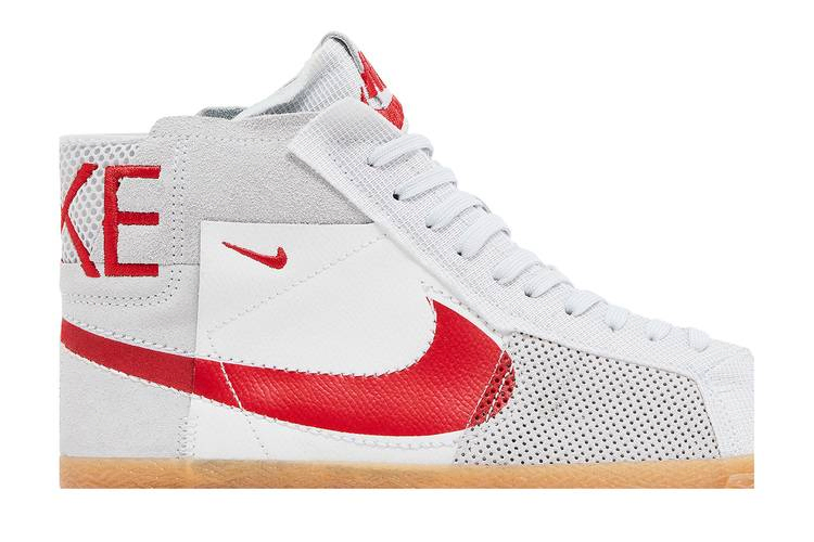 Кроссовки Nike Zoom Blazer Mid Premium SB 'Deconstructed - Platinum University Red Gum'