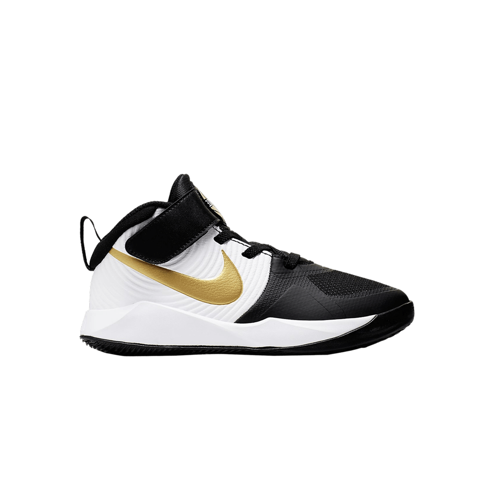 Кроссовки Nike Team Hustle D9 PS 'Black Metallic Gold'