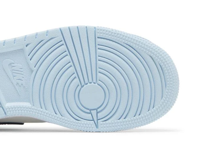 Кроссовки Air Jordan 1 Mid GS 'Ice Blue'