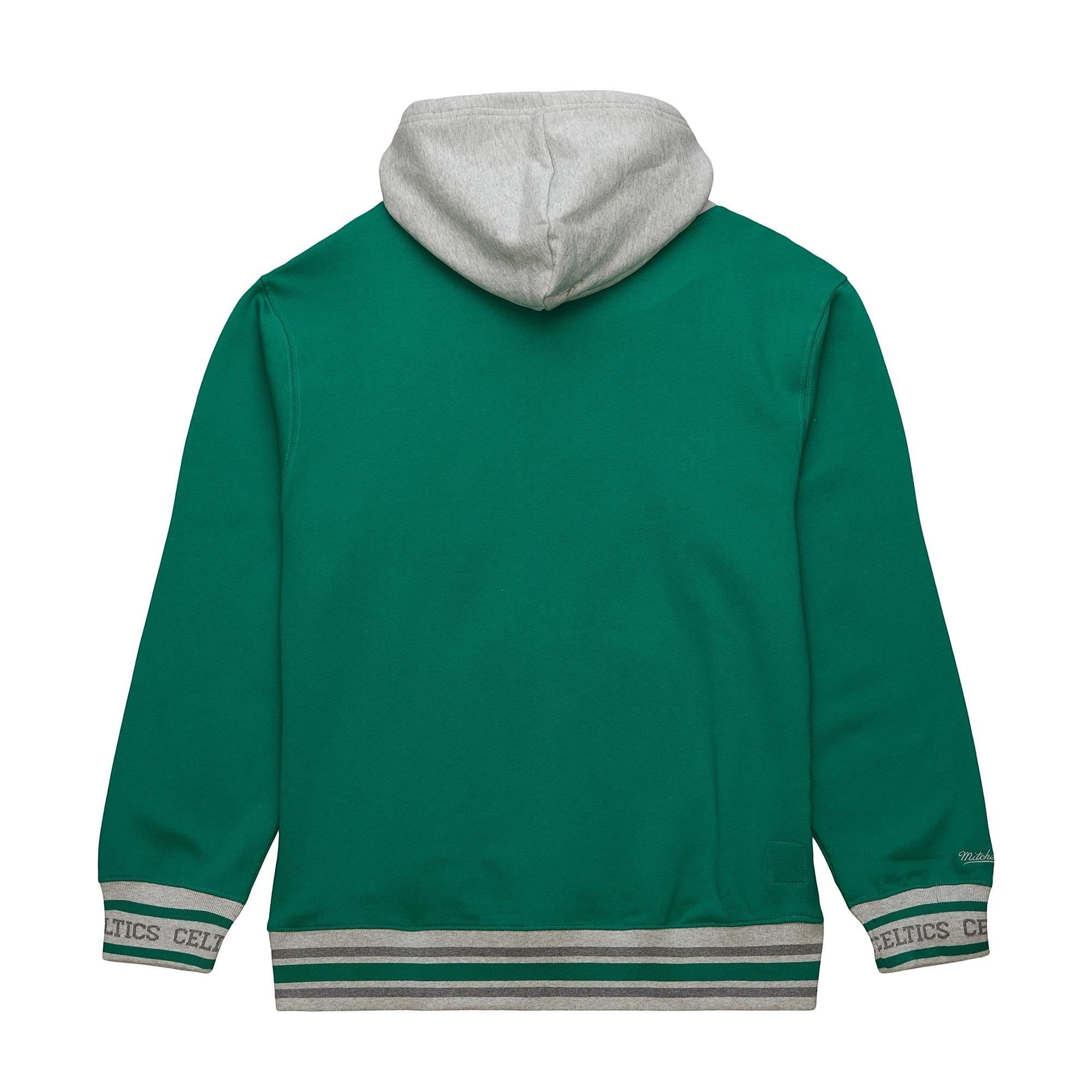 Худи Mitchell & Ness Premium Fleece Vintage Logo Boston Celtics Hoodie