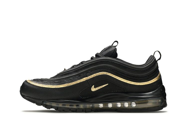 Кроссовки Nike Air Max 97 'Black Metallic Gold'