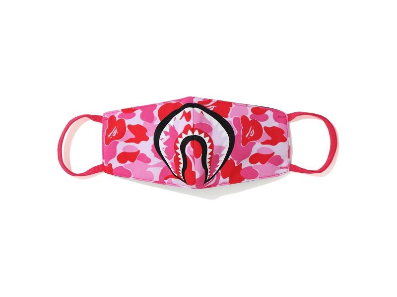 Маска BAPE ABC Camo Shark Mask (SS20) Pink