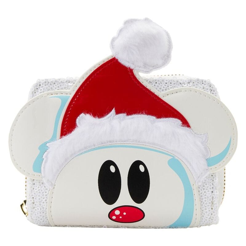 Кошелёк Mickey Mouse Sequin Snowman Zip Around Wallet