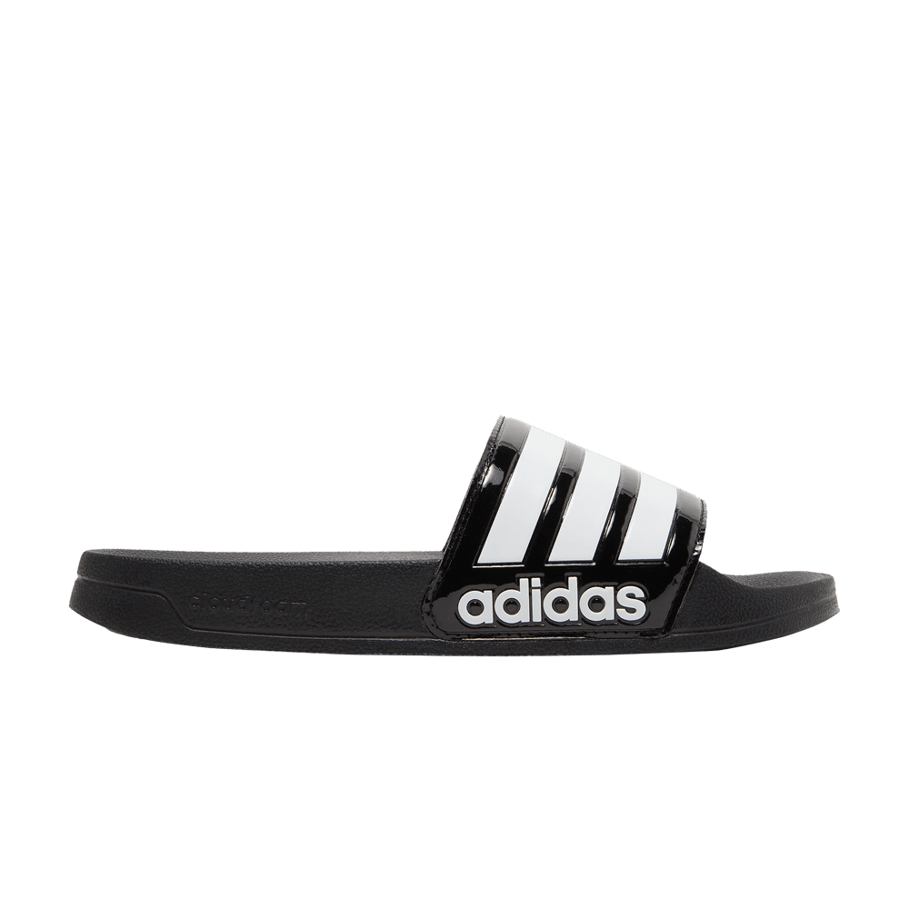 Hirocoledge x adidas Wmns Adilette Shower Slide 'Takahashi Hiroko - Black White'