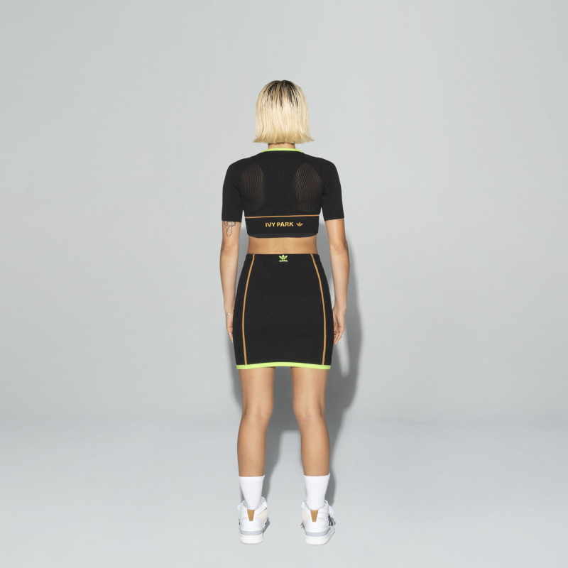 Юбка adidas Ivy Park Knit Skirt Black/Mesa