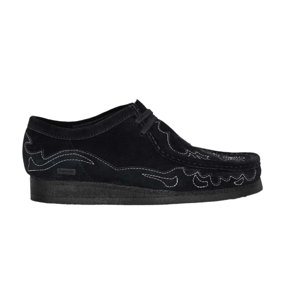 Кроссовки Supreme x Clarks Original Wallabee 'Black'
