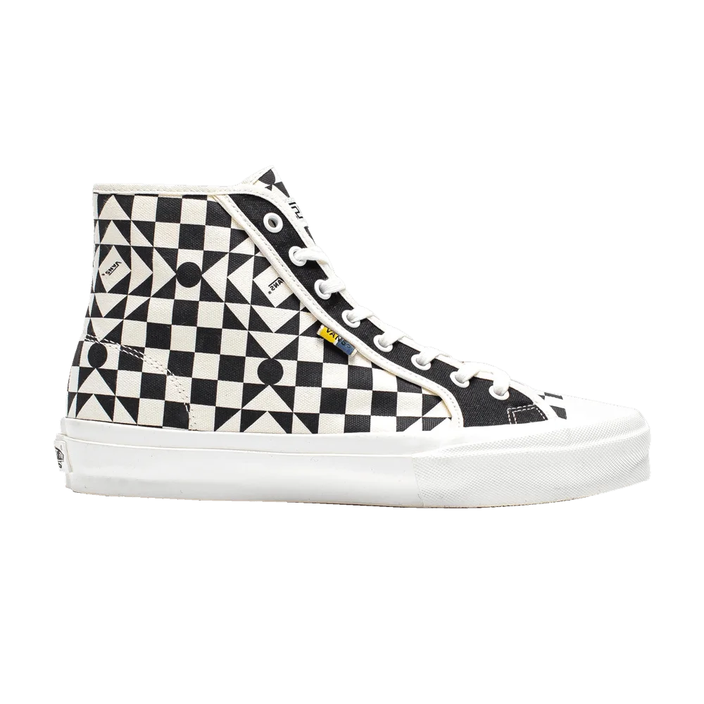 Кроссовки Taka Hayashi x Vans OG Style 24 LX 'White Checkerboard'