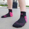 Ehot-3X3-Black-Pink-Short-Socks-100x100