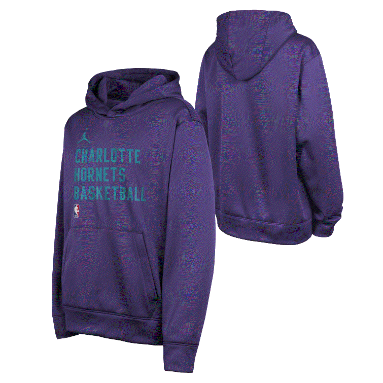 Худи Nike Charlotte Hornets NBA Youth Nike Spotlight Dri-Fit Hoodie