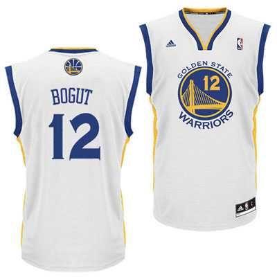 Баскетбольная джерси 2014 Andrew Bogut #12 Swingman Road White