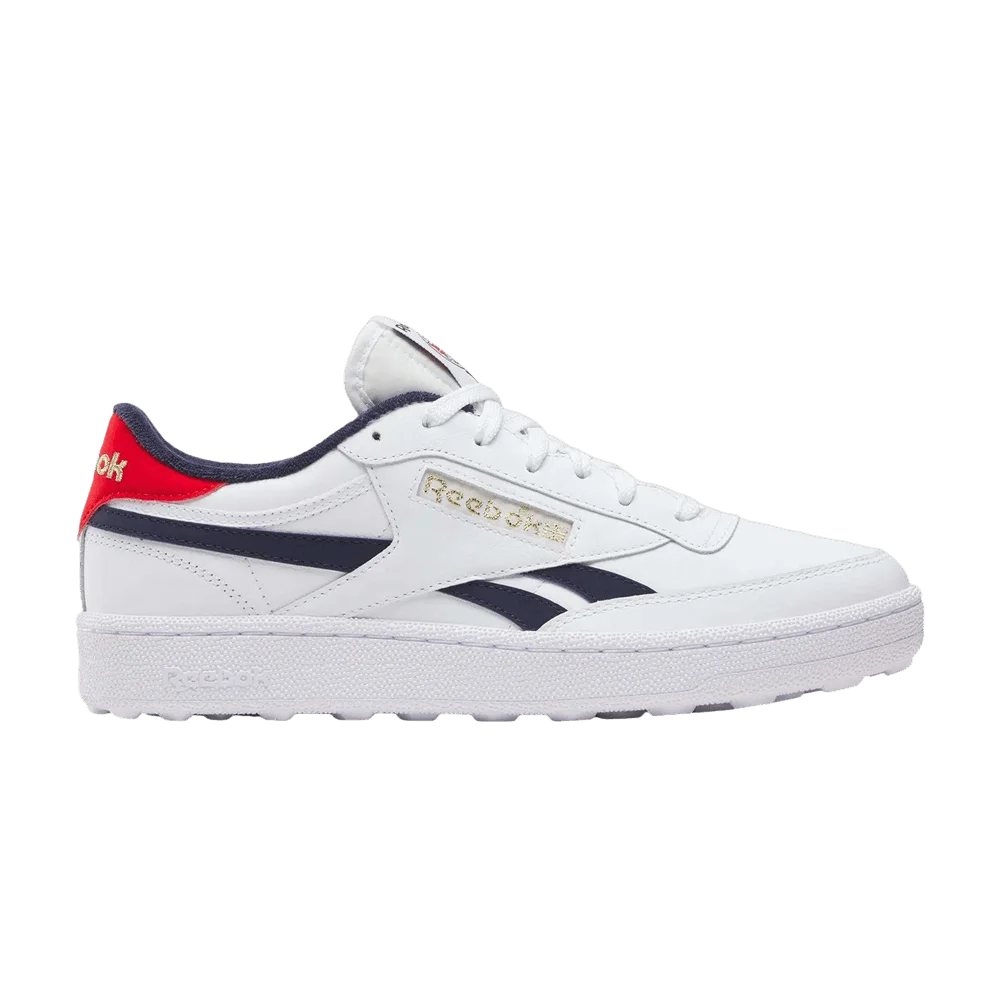 Кроссовки Reebok Club C Revenge Golf 'White Navy Red'