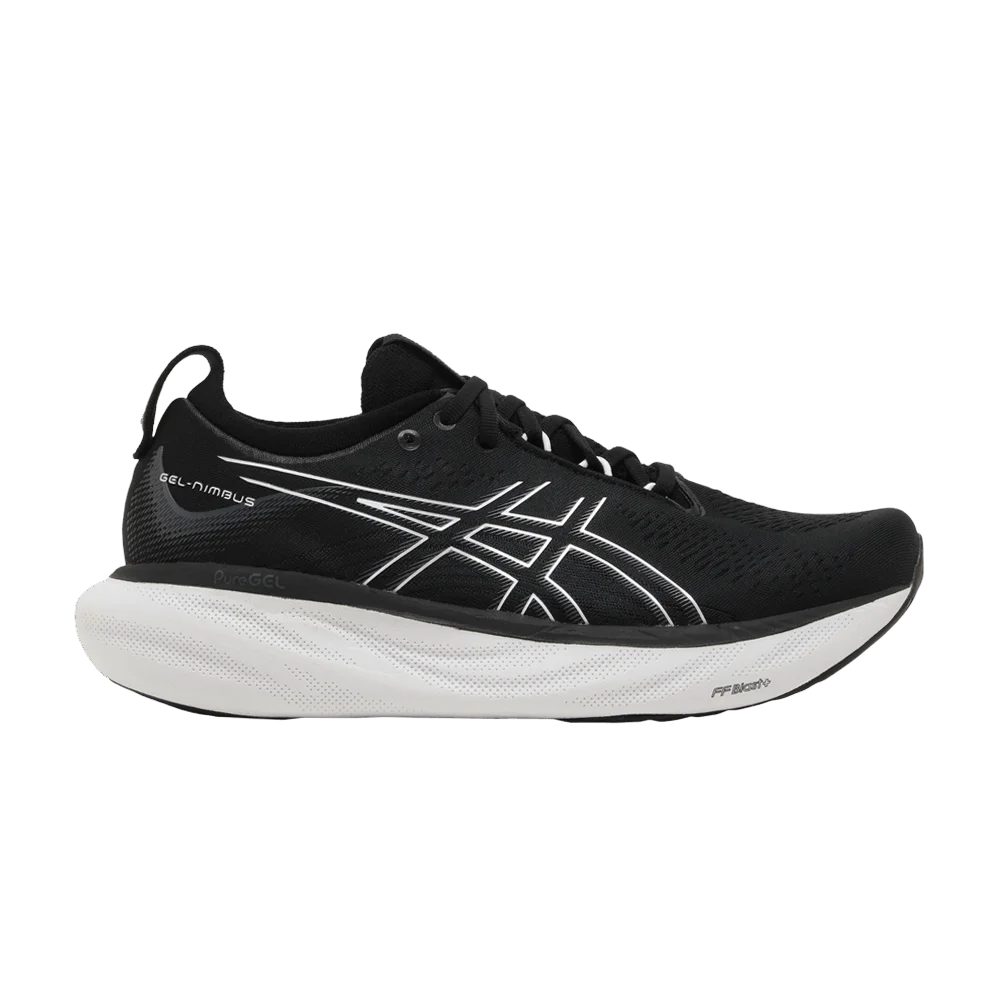 Кроссовки ASICS Wmns Gel Nimbus 25 'Black Pure Silver'