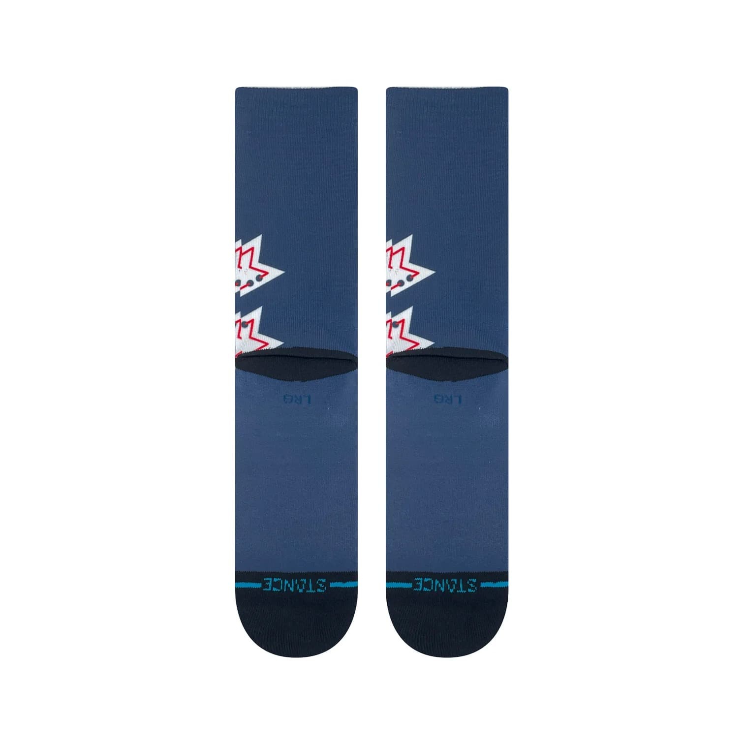 Спортивные носки Philadelphia 76ers 2024 City Edition NBA Socks