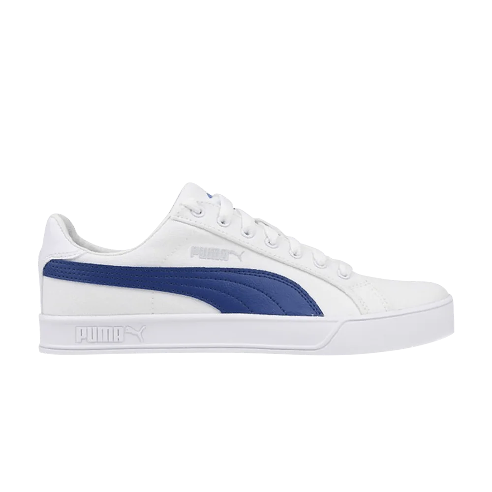 Puma-Smash-Vulc-Canvas-White-Limoges