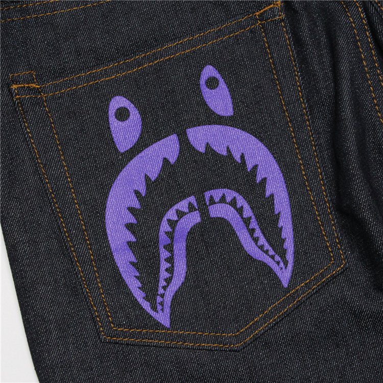 Спортивные штаны Джинсы BAPE с акулой