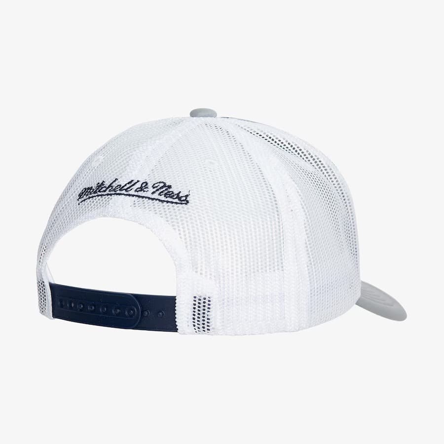 Бейсболка Mitchell & Ness Navy Gray Dallas Cowboys Retro Trucker Adjustable Hat