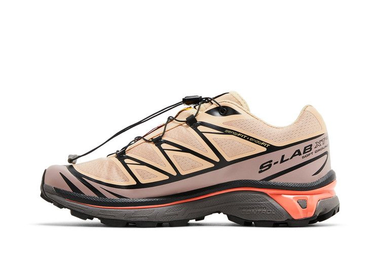 Кроссовки Salomon XT-6 'Hazelnut Quail Living Coral'